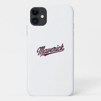Capa Para iPhone 11 Maverick | Tipografia | Motivação
