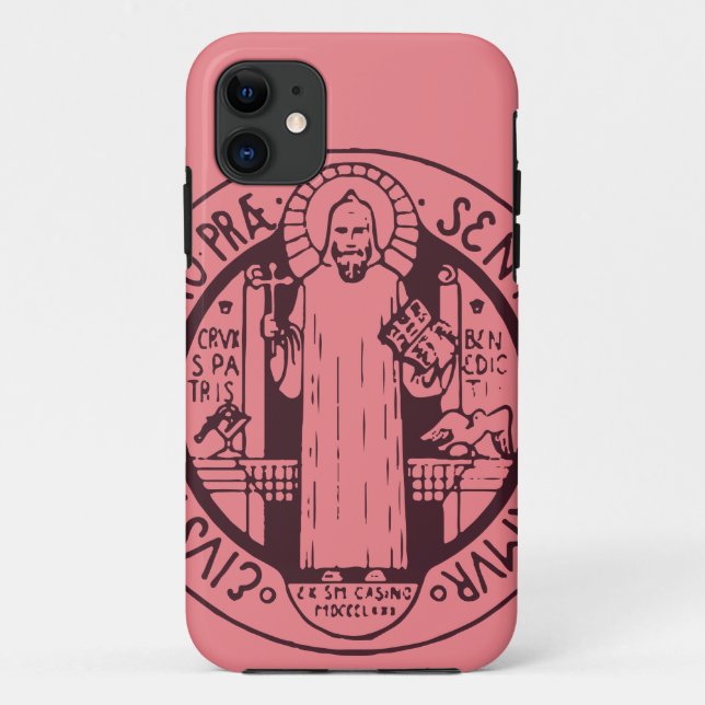 Capa Para iPhone 11 Medalha de São Bento (Verso)