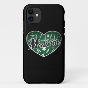 Capa Para iPhone 11 Medicine Retro Heart Blackboard Love