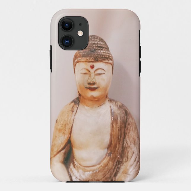 Capa Para iPhone 11 Meditação Buda (Verso)