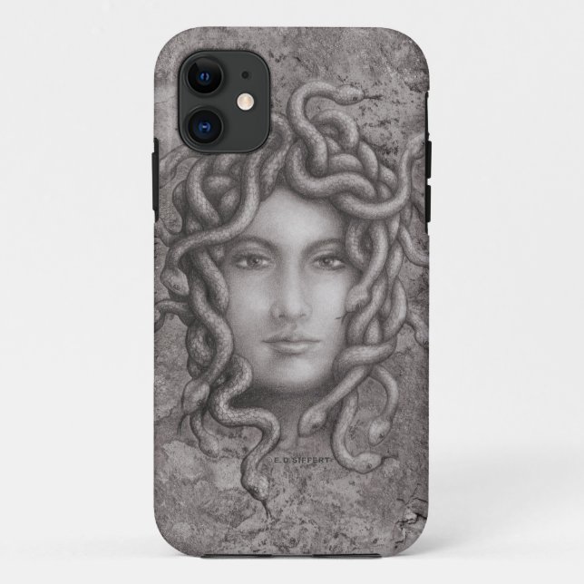 Capa Para iPhone 11 Medusa (Verso)
