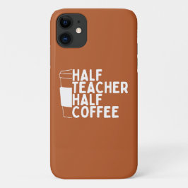 Capa Para iPhone 11 Meia Professora Meia Café