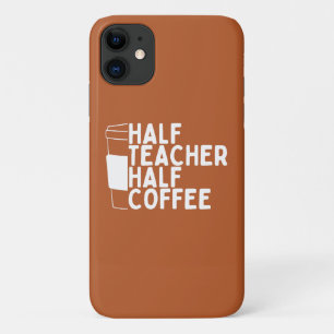 Capa Para iPhone 11 Meia Professora Meia Café