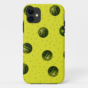 Capa Para iPhone 11 melancias e produtos à base de sementes