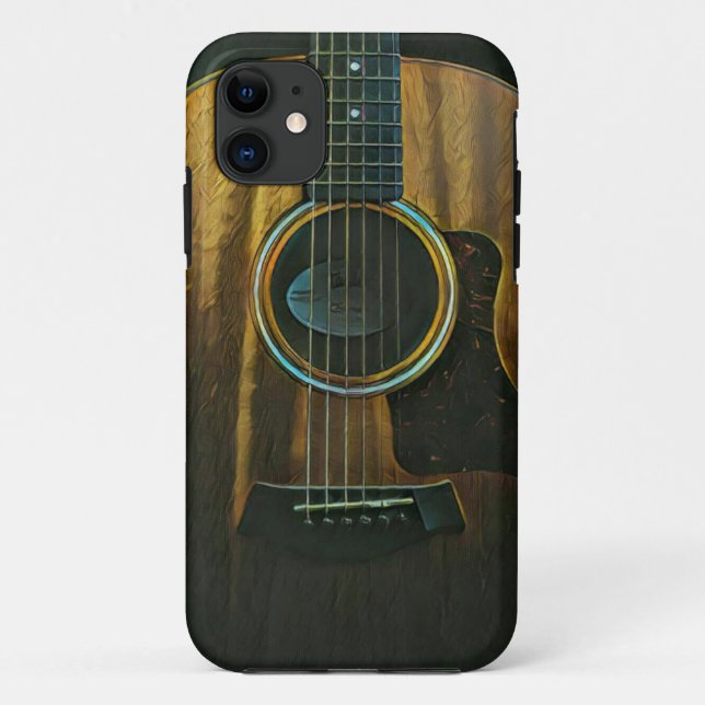 Capa Para iPhone 11 Melhor guitarrista de sempre (Verso)