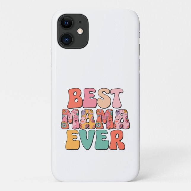 Capa Para iPhone 11 Melhor Mãe Nunca (Verso)