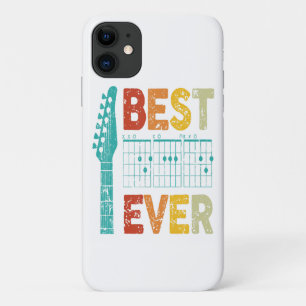 Capa Para iPhone 11 Melhor pai de guitarra de todos os tempos acordes