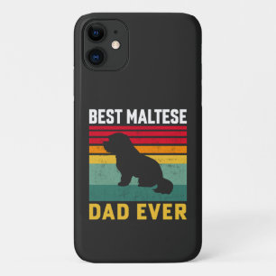 Capa Para iPhone 11 Melhor Pai Maltês de sempre, Pai de Cachorro Maltê
