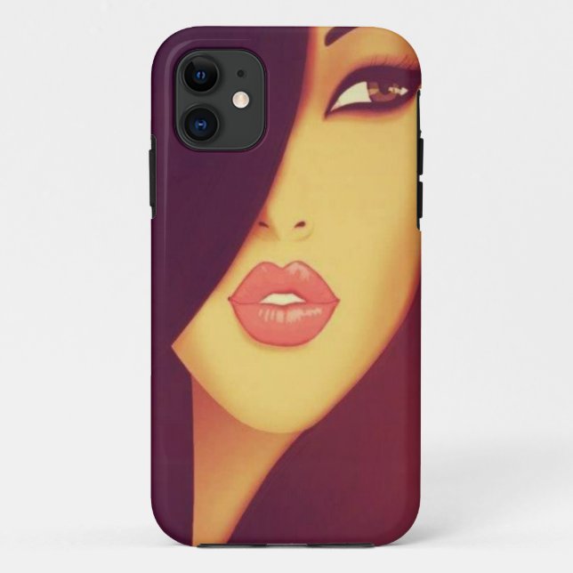 Capa Para iPhone 11 Menina bonito - iPhone 5 da case mate (Verso)