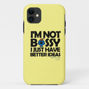 Capa Para iPhone 11 Menina Bossy tem ideias melhores
