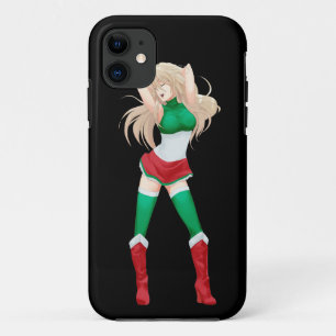 Capa Para iPhone 11 Menina da bandeira de Manga do italiano de Italia