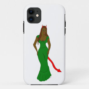 Capa Para iPhone 11 menina diabólica