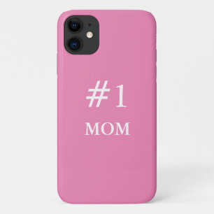 Capa Para iPhone 11 Menina Rosa #1 Mãe