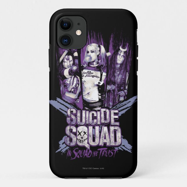 Capa Para iPhone 11 Meninas do pelotão do pelotão | do suicídio "no (Verso)