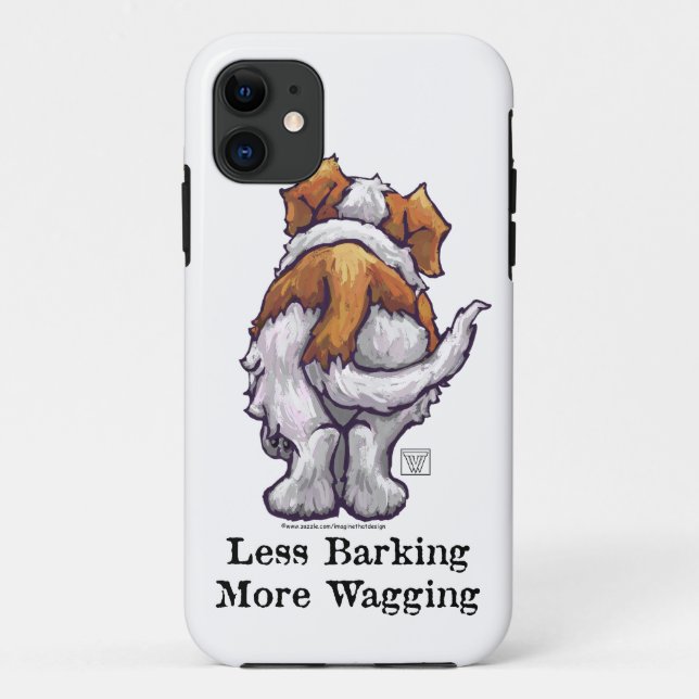 Capa Para iPhone 11 Menos Barking, Mais Assalto (Verso)
