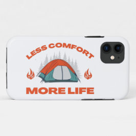 Capa Para iPhone 11 MENOS CONFORTO MAIS Viagem de acampamento