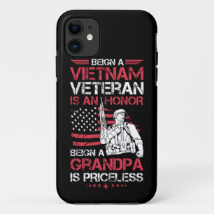 Capa Para iPhone 11 Mens Sendo Um Veterano Vietnã É Um Presente Honros