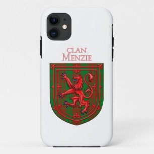 Capa Para iPhone 11 Menzie Tartan Scottish Xadrez Lion Rampant