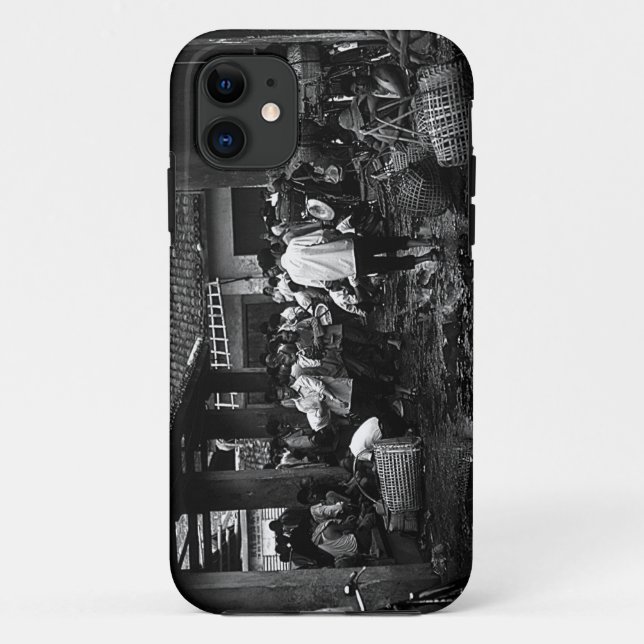 Capa Para iPhone 11 Mercado de Changsha da China antiga (Verso)