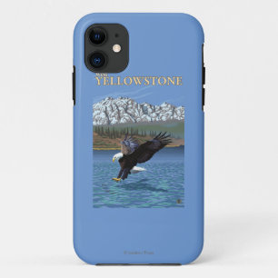 Capa Para iPhone 11 Mergulho da águia americana - Yellowstone