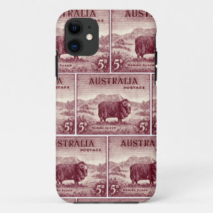 Capa Para iPhone 11 Merino Sheep australiano de 1934