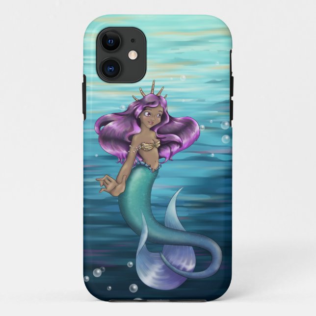 Capa Para iPhone 11 Mermaid Iole (Verso)