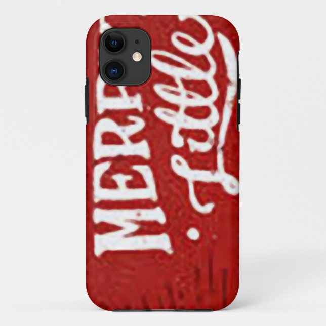 Capa Para iPhone 11 Merry Little iphone (Verso)