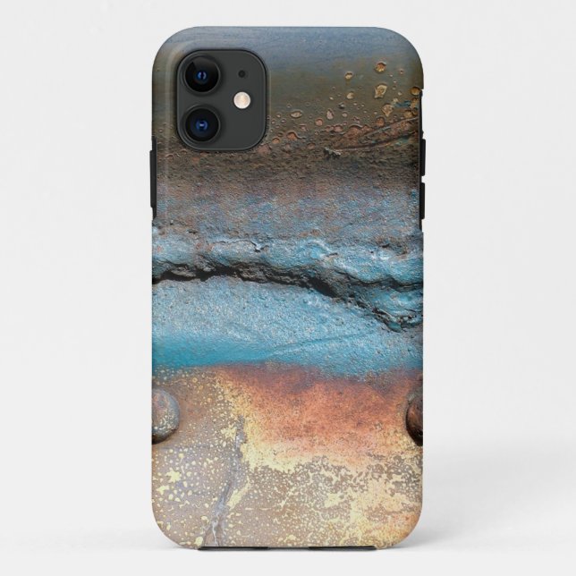Capa Para iPhone 11 Metais Oxidados (Verso)