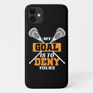 Capa Para iPhone 11 Meu Objetivo É Negar Seu Lacrosse