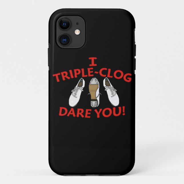 Capa Para iPhone 11 Mim desafio da Triplo-Obstrução você (Verso)