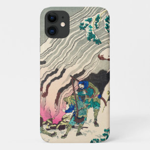 Capa Para iPhone 11 Minamoto no Muneyuki Ason por Katsushika Hokusai