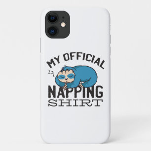 Capa Para iPhone 11 Minha camisa oficial de dormir - Preguiçoso Sloth