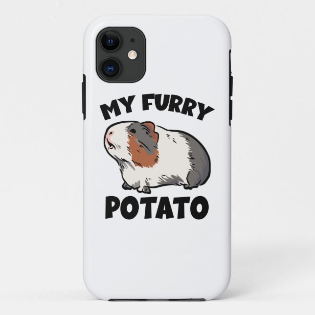 Capa Para iPhone 11 Minha cobaia peluda (Verso)