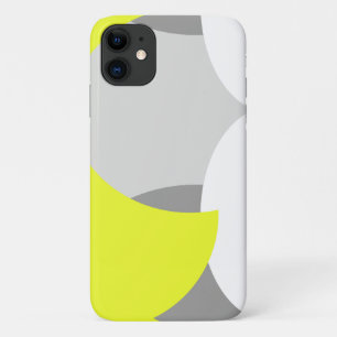 Capa Para iPhone 11 Minimalismo de abstrato Art Minicaso de Cinza Amar
