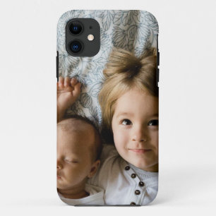 Capa Para iPhone 11 Mínimo simples ADICIONE O TEXTO FOTOGRÁFICO     