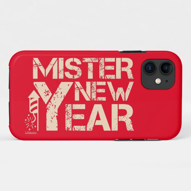CAPA PARA iPhone 11 MISTER ANO NOVO (Verso (horizontal))