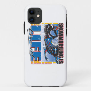 Capa Para iPhone 11 Mobilidade a neve é Vida viva