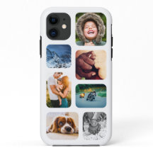 modelo de Colagem de Fotografias iPhone11 Arredond