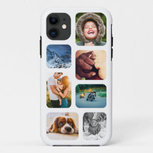 Capa Para iPhone 11 modelo de Colagem de Fotografias iPhone11 Arredond