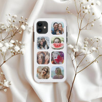 Modelo de Colagem de Fotos em Quadrado Personaliza
