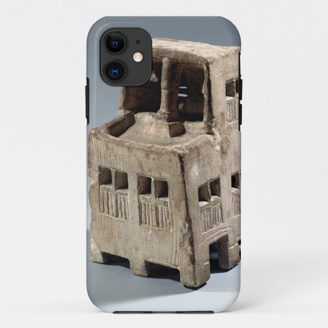 Capa Para iPhone 11 Modelo de uma casa (pedra calcária) (Verso)
