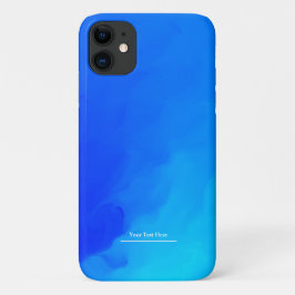 Capa Para iPhone 11 Modelo Personalizado Azul Moderno Elegante