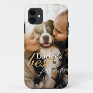 Capa Para iPhone 11 Moderno da Melhor Amiga da Família de Fotos em Bra