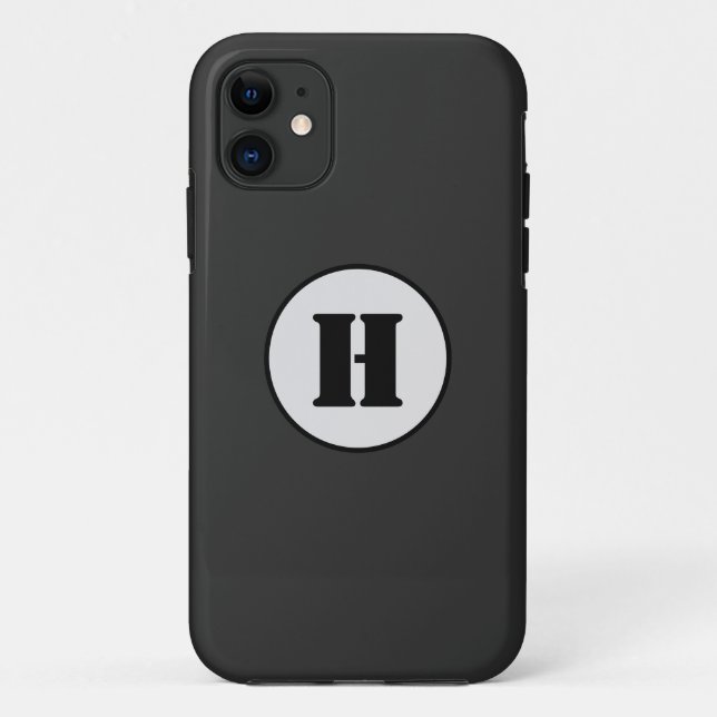 CAPA PARA iPhone 11 MODERNO MODERNO MODERNO SIMPLES CHIC ELEGANTE MONO (Verso)