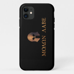 Capa Para iPhone 11 Molon Labe (vindo e o obtenha)