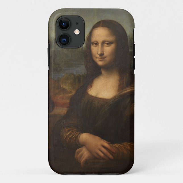 Capa Para iPhone 11 Mona Lisa Leonardo Da Vinci (Verso)