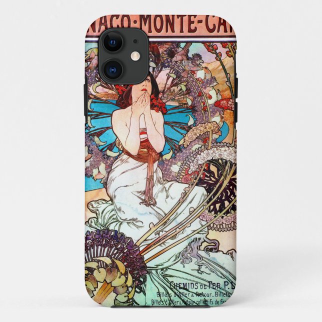 Capa Para iPhone 11 Mônaco Monte Carlo (Verso)