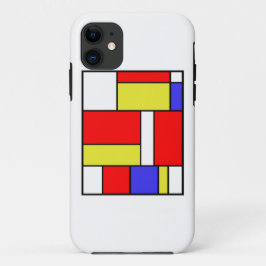Capa Para iPhone 11 Mondrian #57