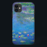 Capa Para iPhone 11 Monet Water Lily 1906<br><div class="desc">capas de iphone com a pintura de óleo de Claude Monet Lírios d'água (1906). Uma serena ainda vida da interação entre luz e reflexão sobre lindos lírios de água em um lago. Um presente de excelente para fãs do impressionismo e da arte francesa.</div>