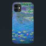 Capa Para iPhone 11 Monet Water Lily 1906<br><div class="desc">capas de iphone com a pintura de óleo de Claude Monet Lírios d'água (1906). Uma serena ainda vida da interação entre luz e reflexão sobre lindos lírios de água em um lago. Um presente de excelente para fãs do impressionismo e da arte francesa.</div>